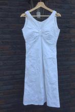 Zomerjurk jurk wit met rits maat 38, Kleding | Dames, Jurken, Maat 38/40 (M), Ophalen of Verzenden, Wit, Zo goed als nieuw