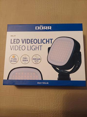 Dorr Led Video light nieuw. beschikbaar voor biedingen