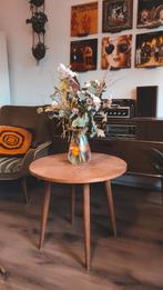 Retro tafel rond bijzettafel, Ophalen