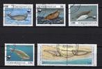 (WWF/ZEEHONDEN) Turkmenistan Mi. 30/35 gestempeld, Postzegels en Munten, Ophalen of Verzenden, Gestempeld, Dier of Natuur