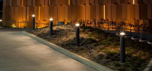 Bega 360 bolderarmatuur 3K nieuw, Tuin en Terras, Buitenverlichting, Nieuw, Staande lamp, Aluminium, Minder dan 50 watt, Netvoeding
