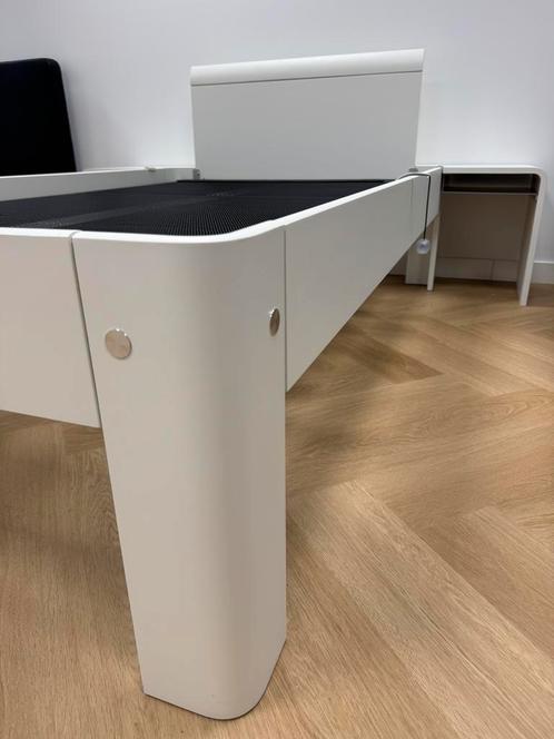 Showroommodel: Auping Auronde 120x200 Pure White (-75%!), Huis en Inrichting, Slaapkamer | Bedden, Zo goed als nieuw, Twijfelaar