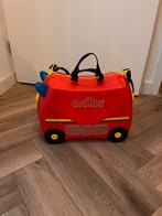 Trunki Kids brandweer koffer compleet, Sieraden, Tassen en Uiterlijk, Koffers, Ophalen, Hard kunststof, Minder dan 50 cm, Zo goed als nieuw
