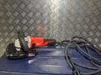 Milwaukee haakse slijper, Doe-het-zelf en Verbouw, Gereedschap | Zaagmachines, Ophalen of Verzenden, Zo goed als nieuw, 1200 watt of meer