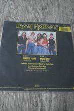 IRON MAIDEN  OP SINGLE  WASTED YEARS, REACH OUT, 7 inch, Single, Ophalen of Verzenden, Zo goed als nieuw