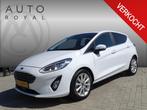 Ford Fiesta 1.0 EcoBoost Titanium Automaat, Navigatie, Multi, Gebruikt, Euro 6, Wit, Origineel Nederlands