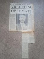 Minister Vredeling op het matje bij Den Uyl (krant 1974), Ophalen of Verzenden, 1960 tot 1980, Knipsel(s)