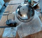 Mooie rookglas bol hanglamp - Nieuw in doos!, Ophalen, Glas, Nieuw, 75 cm of meer