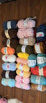 Partijtje Phildar garens, Ophalen of Verzenden, Gebruikt, Breien of Haken, Wol of Garen