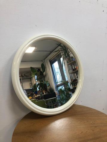 Witte TIGER spiegel - space age - 50cm beschikbaar voor biedingen