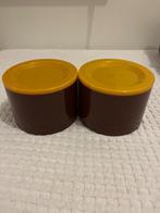 Vintage Melamine kruidenpotjes samenprijs (2), Verzamelen, Ophalen of Verzenden, Huis en Inrichting