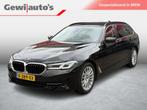 BMW 5-serie Touring 530e NL Auto comfortstoel/laser/leder, 1998 cc, Gebruikt, 4 cilinders, Zwart