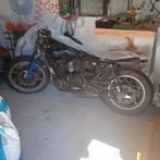 Suzuki motorfiets in onderdelen zelfbouw project, Motoren, Ophalen, Gebruikt
