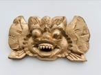 Wand decoratie - goudkleurig hout, Ophalen of Verzenden