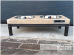 Eet & Drinkset Stalen frame met steigerhout. Hond of kat!, Dieren en Toebehoren, Info@hout-art.nl, Nieuw, Ophalen of Verzenden