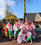Ik wou dat het af was. Loopgroep / wagen Carnaval, Ophalen, Carnaval, Maat 46/48 (XL) of groter, Kleding