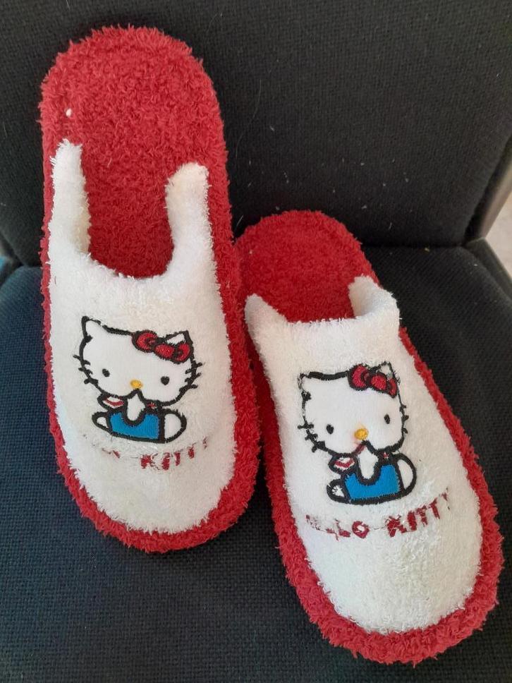 Pantoffels Hello Kitty (sloffen) maat 40/41 **NIEUW**, Kleding | Dames, Schoenen, Nieuw, Pantoffels of Sloffen, Wit, Ophalen of Verzenden