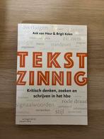 TekstZinnig - Kritisch denken en schrijven in het HBO, Ophalen of Verzenden, Zo goed als nieuw, HBO