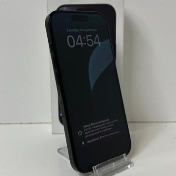 Apple iPhone 16 Pro 128GB Titanium zwart | nieuwstaat beschikbaar voor biedingen