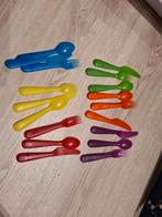 Ikea kinderbestek kunstof regenboogkleuren, Ophalen of Verzenden, Zo goed als nieuw, Kunststof
