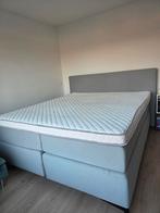 Boxspring grijs 180x210 Swiss Sense, Ophalen, Tweepersoons, Zo goed als nieuw, 180 cm
