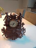Bronzen klokje met man en vrouw voorstelling, Antiek en Kunst, Ophalen of Verzenden