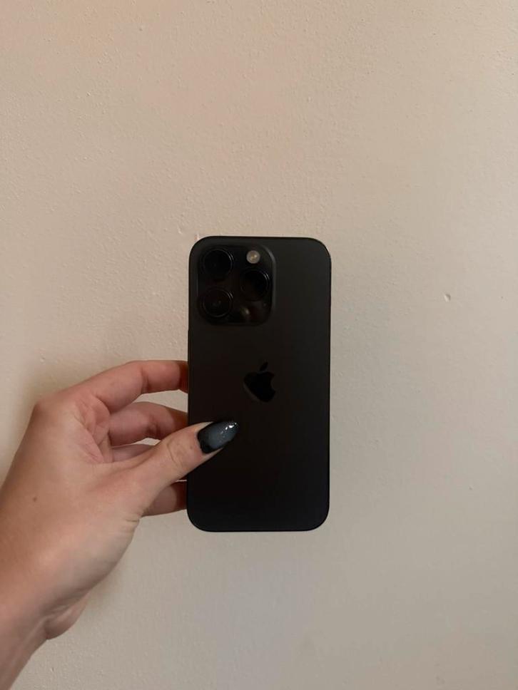 Iphone 14 pro 128 GB zwart, Telecommunicatie, Mobiele telefoons | Apple iPhone, Gebruikt, 128 GB, Zonder abonnement, iPhone 14 Pro