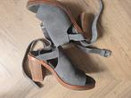 Grijze sandalen van shabbies amsterdam maat 37, Shabbies Amsterdam, Ophalen of Verzenden, Zo goed als nieuw, Grijs