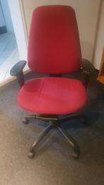 Bureaustoel professioneel, Ophalen, Gebruikt, Bureaustoel, Rood
