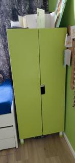 Ikea Stuva Kast Wit/Groen - Kledingkast, Ophalen, Kunststof, 1 of 2 laden, 100 tot 150 cm