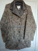 Teddy of fluffy jas/H&M, H&M, Beige, Ophalen of Verzenden, Zo goed als nieuw