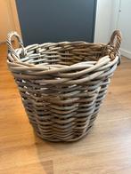 Mooie rieten mand, leuk voor bij de openhaard, Ophalen, Overige materialen, Minder dan 50 cm, 50 tot 100 cm