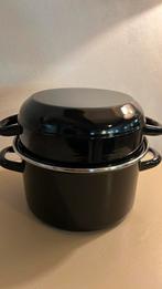 Gave mosselpan, Huis en Inrichting, Keuken | Potten en Pannen, Ophalen, Zo goed als nieuw, Overige materialen