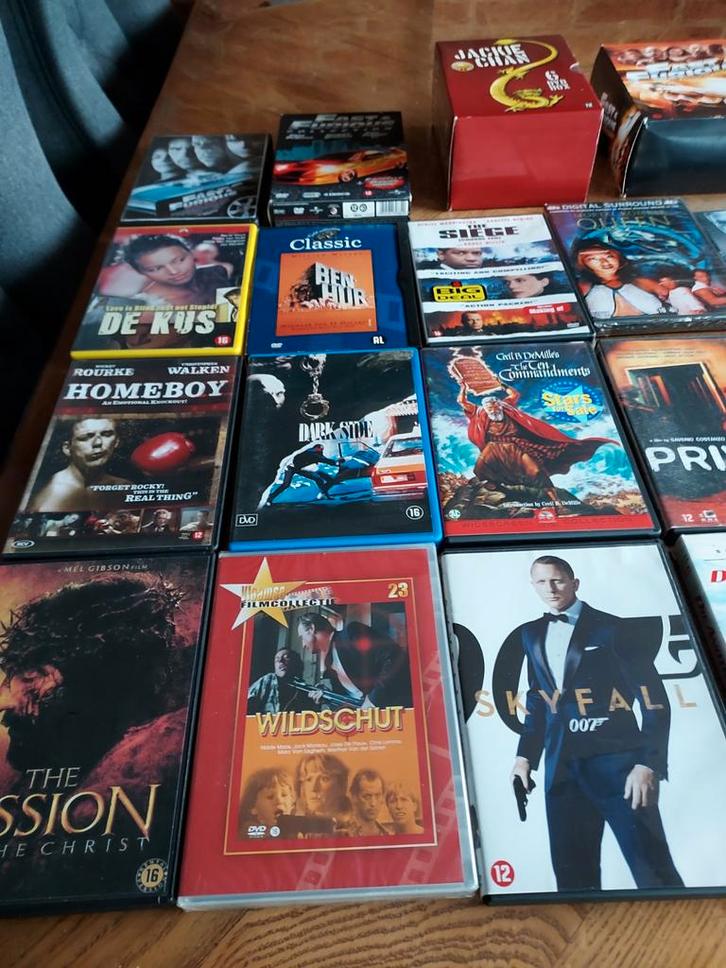 DVD Collectie - Diverse Films, Cd's en Dvd's, Dvd's | Overige Dvd's, Gebruikt, Boxset, Alle leeftijden, Ophalen