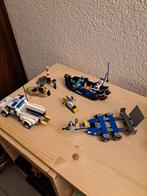 Lego Politie patrouille 60045 grote set blauwe boot, Ophalen of Verzenden, Zo goed als nieuw, Complete set, Lego