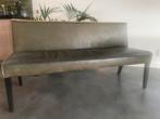 BePure eetkamerbank - 1.60m - Zo goed als nieuw!, Huis en Inrichting, Minder dan 75 cm, 150 tot 200 cm, Tweepersoons, Leer