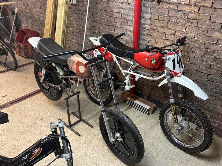 Puch/Tomos crossframe, Fietsen en Brommers, Brommers | Crossbrommers, Gebruikt, Overige merken, Ophalen