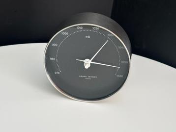 Georg Jensen barometer Henning Koppel 15 cm mat rvs  beschikbaar voor biedingen