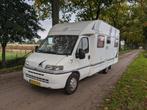 Fiat Ducato 2.8 JTD Rotec camper TEC kampeerwagen 4 personen, Caravans en Kamperen, Diesel, Particulier, 5 tot 6 meter, Half-integraal