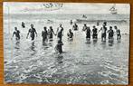 Zandvoort 1907 strand mensen in zee, Ophalen of Verzenden, Voor 1920, Gelopen, Noord-Holland