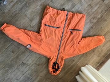 Oranje ski jas winterjas XL retro