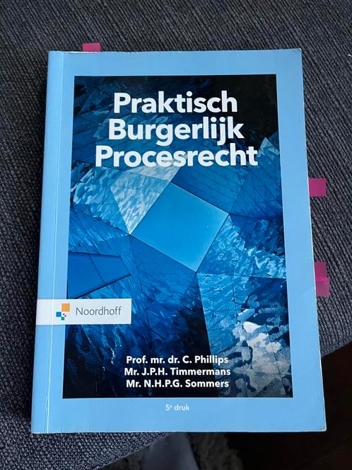 Praktisch Burgerlijk Procesrecht - 5e druk, Boeken, Studieboeken en Cursussen, Zo goed als nieuw, HBO, Gamma, Ophalen of Verzenden