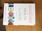 9780745646015 The Sociology of Health and Illness, zgan, Beta, Nettleton, Ophalen of Verzenden, Zo goed als nieuw
