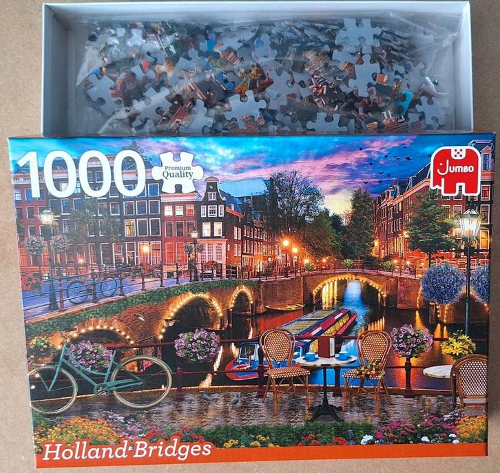 Jumbo puzzel 1000stukjes, Hobby en Vrije tijd, Denksport en Puzzels, Ophalen of Verzenden