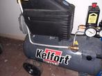 Kelfort luchtcompressor, Doe-het-zelf en Verbouw, Compressors, Ophalen, Gebruikt, 100 liter of meer, 200 tot 400 liter/min