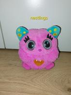 Nestlings roze interactieve knuffel met licht en geluid, Ophalen of Verzenden, Zo goed als nieuw