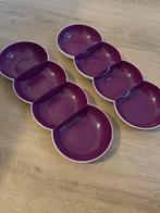 2 Tupperware hapjes schalen, Huis en Inrichting, Keuken | Tupperware, Ophalen of Verzenden, Zo goed als nieuw, Schaal