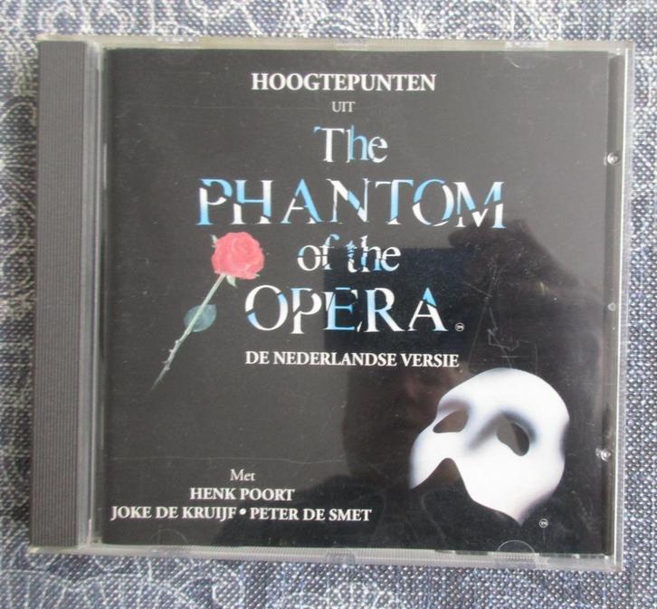 cd -- The phantom of the opera, Cd's en Dvd's, Cd's | Klassiek, Zo goed als nieuw, Opera of Operette, Romantiek, Ophalen of Verzenden