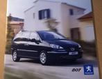 Peugeot 807 brochure (juli 2009), Verzenden, Zo goed als nieuw, Peugeot