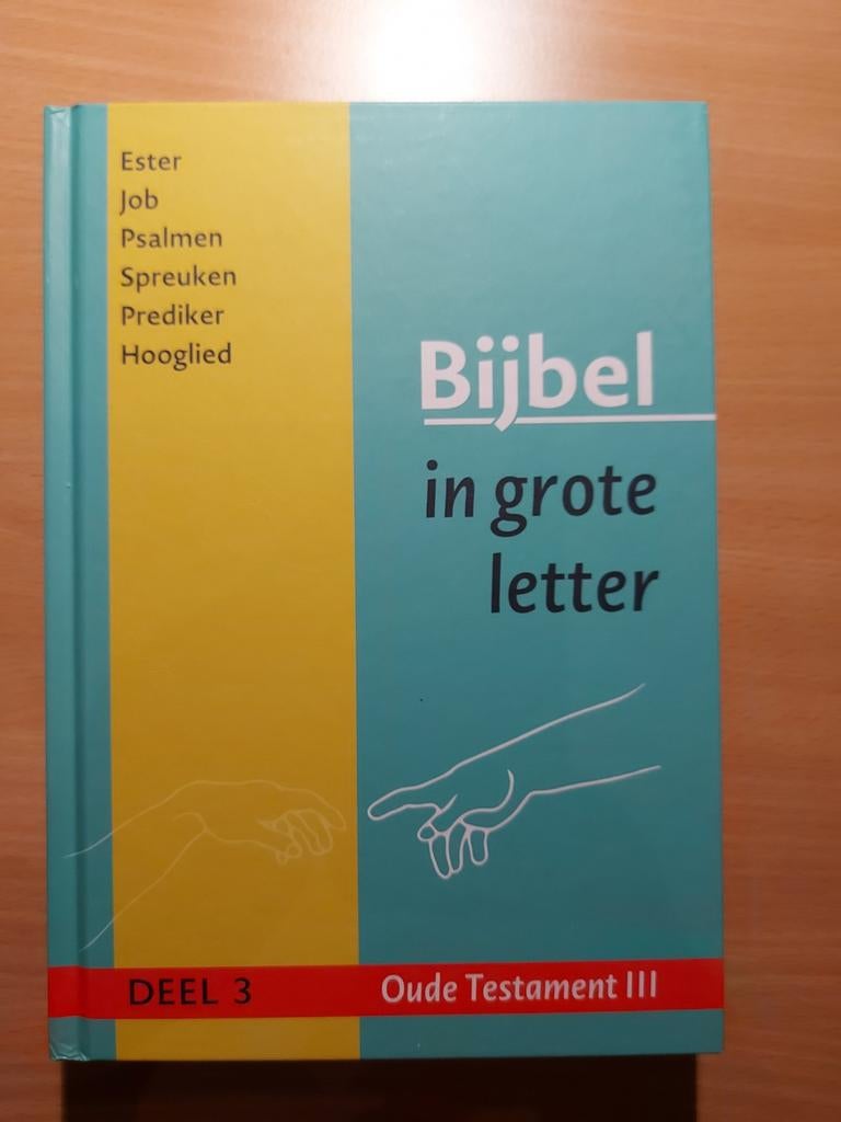 Bijbel in Grote Letter - Oude Testament III, Ophalen of Verzenden, Zo goed als nieuw, Diverse, Christendom | Katholiek